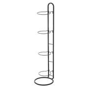 KIXZSAZ Basketball Ball Stand Organizer For Easy Access To Balls Iron Palm Shaped Basketball Storage Shelves Ball Rack Storage, 4