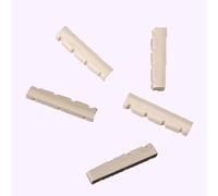 KIXZSAZ Bass Guitar Essential Electric Guitar Nut Slotted 4-String Saddle Nut Crafted For Musicians Convenient.of Plastic 4-String Bass Saddle These 5pcs Nuts Are 4 String .to
