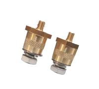 KIXZSAZ Battery Terminal Junction Stud Post Premium M6 Connectors Durable Copper Easy Installation For Auto Installation Is More Convenient And Fast Battery Post Extender Adapter Easy