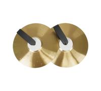 KIXZSAZ Beginner Drummers Drum Cymbals Sturdy Cymbals Performance With Beautiful Sounds In Any Music Environment Crash Performance Drum Players Instrument Parts, Golden, 16 inch