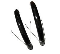 KIXZSAZ Bicycle Mudguard Set Bicycle Fenders Reliable Against Road Splashes Keeping Riders Safe And Clean Front Rear Mudguards Replacement Black, Style A