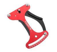 KIXZSAZ Bicycle Wheel Builders Repairs Adjustment Tool Bike Spoke Tension Meter Building Correcting Wheels Every Time Road Bikes Wheel Spokes Manufacturing Correction, Red
