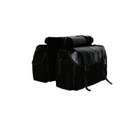 KIXZSAZ Bicycles Saddle Bag Motorcycle Canvas Panniers Box Backpack Motorbike Rear Seat Carrier Cycling Outdoor Motorcycling