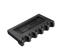 KIXZSAZ Billiard Pool Cue Holder Compact Essential Accessories Easy To Install And Operate At Home Or Game Rooms Billiard Cue Holder Rack Portable Nonslip, Weighted Anti Slip, 19.5x11x3.4cm