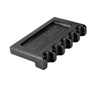 KIXZSAZ Billiard Pool Cue Holder Rack Sturdy Construction Accessories Billiards Lovers Seeking Durable Solutions Billiard Cue Holder Rack Portable Nonslip, Anti Slip, 19.5x11x3.4cm