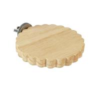 KIXZSAZ Birds Wood Platform Parrot Perch Stands Board Stand Delivering Safety And Security When Pets Climb Play Playground Cage Corner Shelf Small Animal Hamster, Style C