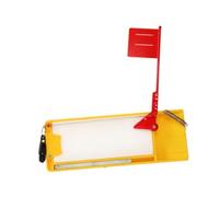 KIXZSAZ Boat Fishing Side Planer Board Medium Size Built to Last Quick Grip Snap Release Essential Tool Supplies Gear Quick Release Fishing Inline Side Clip Angling, Right, 24.5 cmx9 cm