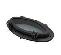 KIXZSAZ Boat Yacht Oval Porthole Marine Porthole Window With Durable Water-Tight Rubber Seals And 4mm Thickness Tempered Glass Boat Cabin Products Mirror