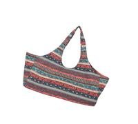 KIXZSAZ Canvas Yoga Mat Bag for Men Compact and Portable Training and Travel Companion Secure and Reliable, Ethnic Style, 29.0x9.0x12.0 Inch