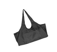 KIXZSAZ Canvas Yoga Mat Bag for Men Compact and Portable Training and Travel Companion Secure and Reliable, Black, 29.0x9.0x12.0 Inch