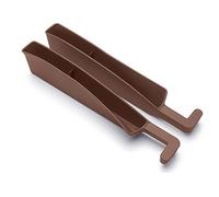 KIXZSAZ Car Seat Gap Plug Stay Organized On Go With Convenient Storage Box PU Car Seat Gap Storage Box Proof Plug Strip Wallet, brown