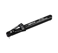 KIXZSAZ Chain Wear Indicator Easy-to Tool For Monitoring Chain Condition - Cycling Experience Alloy Gauge Tool Reasonable, Black, 128x10mm