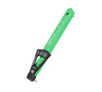 KIXZSAZ Chain Wear Indicator Easy-to Tool For Monitoring Chain Condition - Cycling Experience Alloy Gauge Tool Reasonable, Green, 128x10mm