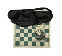 KIXZSAZ Chess Board Chess Pieces With Travel Bag Storage Durable And Functional Enhances Gaming Experience For Lovers On Go Lightweight Travel Set Tournament Set, M