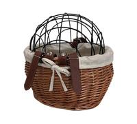 KIXZSAZ Chic Bike Basket Bikes Storage Basket Enabling Easy Pet Transport While Riding Small Dogs And Cats Meeting Various Storage Needs. Portable Bike Accessories With Strap Woven