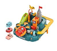 KIXZSAZ Children Discover Physics Through Engaging Educational Brain Game And Toy Rail Train Vehicle Playset Adventures Educational Brain Game Mechanical Interactive Car