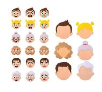 KIXZSAZ Children S Educational Toy Promoting Social Emotional Learning Through Fun Facial Expression Stickers And Activities Enjoy Social Emotional Learning