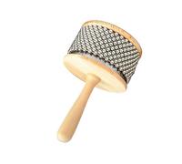 KIXZSAZ Children S Gift Percussion Instrument Wooden Cabasa Hand Shaker Encouraging for Creative Expression Through Music Musical Instrument Musical Toy Shaker Percussion, Dia 11.5cm