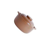 KIXZSAZ Clay Pots For Cooking Kitchen Accessories Combine Traditional Craftsmanship With Evenly Heat For Gourmet Meals Claypot Rice Pot Casserole Dish Clay Pot With Lid, 0.8L
