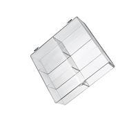 KIXZSAZ Clear Acrylic Display Case With Lid Various For Collectibles Action Figures Mini Items And Jewelry Organization And Collectibles Action Figure Storage Case For Rock