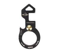 KIXZSAZ Clip Carabiner Gear Clips Strong Rotating Hook Durable Non-Locking