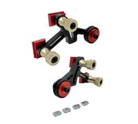 KIXZSAZ CNC Processed Table Saws Bearing Wheel Pressing Feeder Reliable Upgraded Aluminum Alloy Equipment Main Body is High Strength Aluminum Alloy Bearing. Anodized and Processed by CNC. is Durable