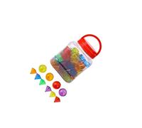 KIXZSAZ Colorful 3D Shapes Light Table Toys Math Engaging Educational Learning Tool Enhancing Fun Through Interactive Play 3D Shapes For Teaching Geometric Solids Creative