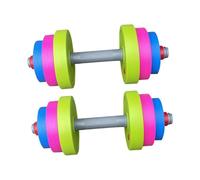 KIXZSAZ Colorful Kids Toys Dumbbells Playset Supporting Coordination Skills Inspiring Fun Physical Activities At Home Kids Toys Dumbbells Lifting Workout Equipment Set, Handle 12 cm