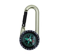 KIXZSAZ Compact Carabiner Compass High Precision Features for Outdoor Backpacking Hiking Navigation On Go Everyone Needs Small Compass Hanging Buckle Snap Hook Keychain