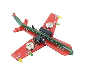 KIXZSAZ Compact Soldering Practice Kit Essential For Every Soldering Beginner Pursuing Exciting DIY Electronic Projects Airplane Project Practice Kit