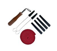 KIXZSAZ Complete Piano Tuning Kit Featuring Tuning Hammer And Rubber Mutes Set For Musical Keyboard Maintenance And Care Keyboards Organs Repair Maintenance Cleaning Care
