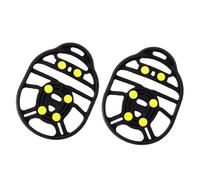 KIXZSAZ Crampons 6 Teeth Feature Lightweight And Strong Rubber Safe Walking On Surfaces Casual And Dress Shoes- For Ice Fishing Climbing Crampons Ice Cleats