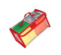 KIXZSAZ Customizable Learning Cubes for Playing Game Dices Clear Pockets Included Teaching Chests, baby cube toy