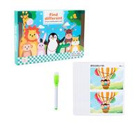 KIXZSAZ Difference Cards Engaging Kids Concentration Training Toy Unique Intelligence Development Toy Fun Parenting Interaction Opportunity Kids Concentration Training Educational