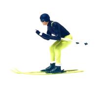 KIXZSAZ Diorama 1/87 Scenario Model Accessories Doll Toys Scenic Layout Inspiration Resin Tiny Architecture Women Train Building Kits Durable Miniature Scenes, Dark Blue, 2cm