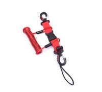 KIXZSAZ Diving Anti-lost Lanyard Heavy Duty Quick Release Outdoor Sport Watersport Fishing Dive Climbing Camera Lights Rope, Red