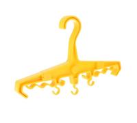 KIXZSAZ Diving Hanger Snorkeling Dive Suit Hanger Versatile Durable Dry Rack Holder For All Diving Equipment Wetsuit Designed With Two Detachable End, Yellow, 28x43x3cm