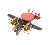 KIXZSAZ DIY 3D Wooden Puzzle Aircraft Kit Engaging Educational Toy Fun Interactive Assembly For Everyone Assembly Airplane Model Building Kit Is Made Of Wood