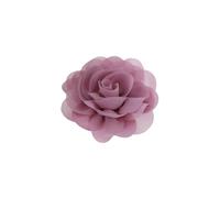 KIXZSAZ Dog Charms Flower Pearl Chiffon Cat Bow Tie Elastic Band Eye-catching Pet Supplies Grooming Accessories for Embellishments, korean pink