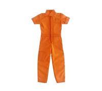 KIXZSAZ Doll Miniature Jumpsuit Versatile 1/12 Scale Outfit Action Figure Photography Ideas 1/12 Scale Figure Jumpsuit Adds Dynamic Realism to Action Display and Photography. Miniature