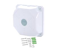 KIXZSAZ Dome Camera Junction Box Indoor Dome Camera Cover Versatile Compatibility Easy Installation Making Setup Process Simpler And Quicker Made Of Reliable Plastic