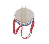 KIXZSAZ Double Sided Waist Drum Kids Drum Set Promotes Rhythm Coordination Through Engaging Music Art Activities Percussion Educational Sensory Musical Instrument, blue, 8 inch