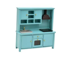 KIXZSAZ Dream Up Adventures With for Creative Dollhouse Wardrobe Kitchen Cabinet Mini Bar Counter Furniture Setup Miniature Dollhouse Accessories Showcase