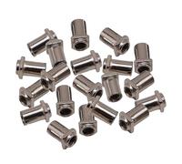 KIXZSAZ Drum Screw Nuts M5 M6 Durable Accessories Easy To Install Replacement Parts For Musical Enough To Meet Daily Replacement Needs. Replaces For Upgrading Broken Or Old, Silver, M5