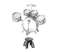 KIXZSAZ Drum Set With Stool And Pedal Kids Drum Set Educational Play And Musical Exploration Gift For Little Musicians Birthday Gift Party Favor Practicing Playing Home, Style B