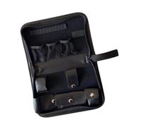 KIXZSAZ Durable Golf Ball Pouch Golf Bag Organizer PU Leather Elegant Storage Solution For Balls Tees And Personal Items Stuff With Handle Strap Portable Lightweight