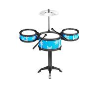 KIXZSAZ Durable Kids Drum Set Simulation Drum Set Percussion Music Instrument Musical Exploration Fun And Improve Musical Skills By Beating Drums And Cymbals. Percussion Toy Is Easy To Install Without
