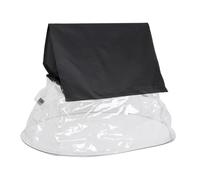 KIXZSAZ Durable Stage Lighting Accessories LED Par Light Rain Cover Built To Withstand Rain Dust Harsh Outdoor Elements LED Cover Waterproof Moving Head Light, Clear, 200W 350W