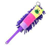 KIXZSAZ Dusting Brush Microfiber Duster Brush Dust Cleaner Essential Companion For Anyone Desiring Pristine Clean Spaces Household Office Tools Kids Pretend, violet, 8x35cm