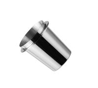 KIXZSAZ Easy to Clean Coffee Bean - Leave No Fingerprint Brushed Stainless Steel Multiple Sizes Available, 51MM, Bright Finished